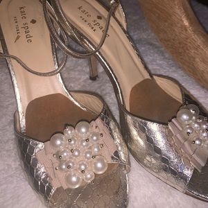 Kate Spade Pearl Heels